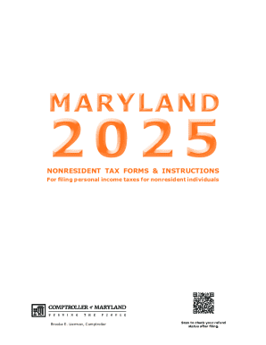 Maryland State Income Tax Forms