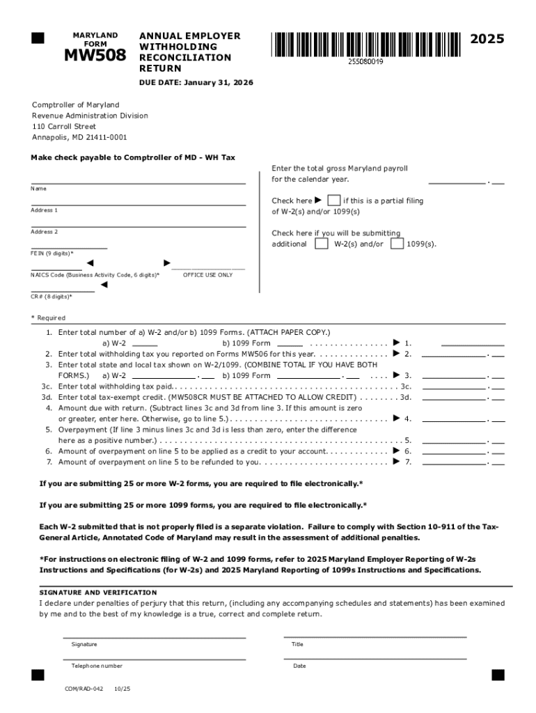 Maryland State Payroll Tax Filing Online Preview on Page 1
