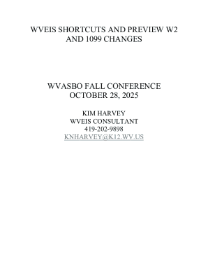 W2 and 1099 Changes Guide