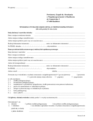 Poland Disability Assessment Application