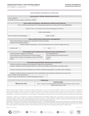 Medical Records Release Form