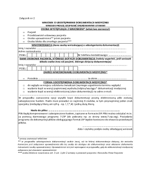 Medical Records Request Form