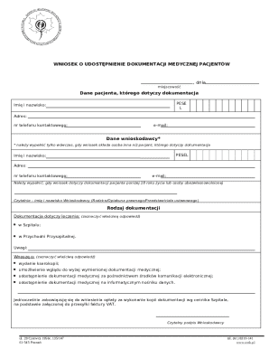 Medical Records Access Request Form