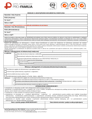 Medical Records Request Form