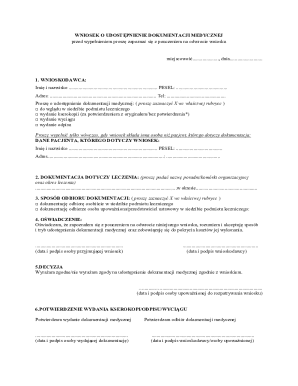 Medical Records Access Request Form