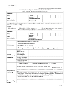 Medical Records Request Form