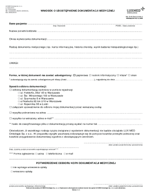 Medical Records Request Form