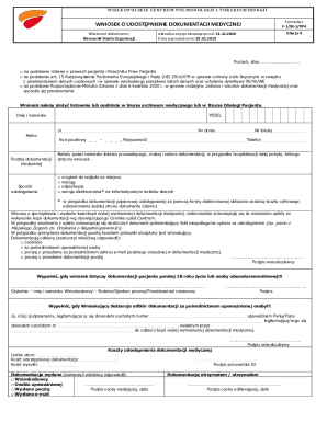 Medical Records Request Form