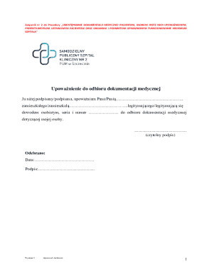 Medical Records Authorization Form