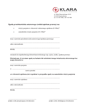 Medical Consent Form