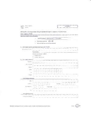 Poland Resident Data Request Form