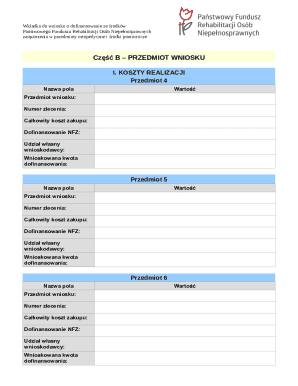 Poland Orthopedic Aid Funding Application