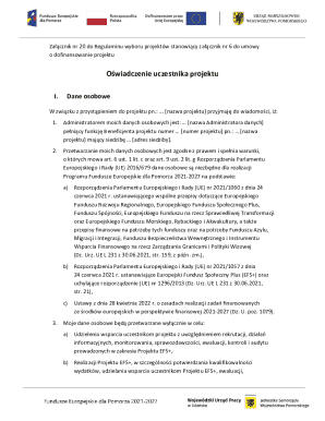 EU Project Participant Consent Form