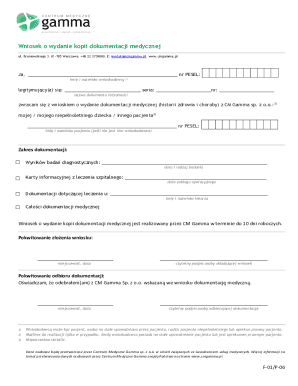 Medical Records Request Form