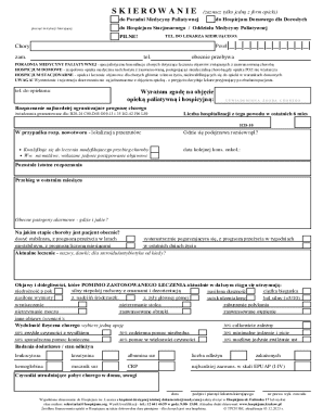Palliative Care Referral Form