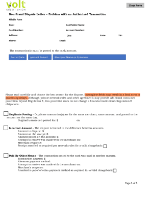 Non-Fraud Dispute Letter for Authorized Transaction