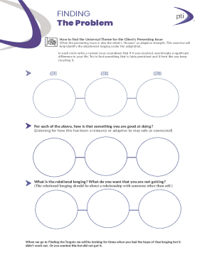 EMDR Therapy Finding the Root Worksheet