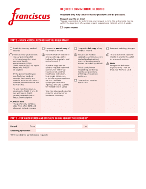 Medical Records Request Form