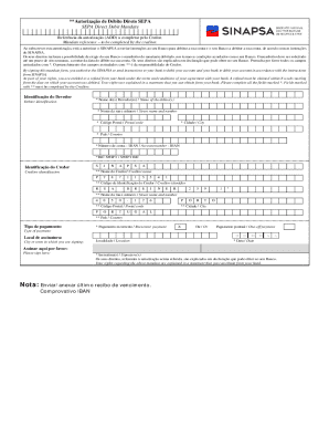 SEPA Direct Debit Mandate