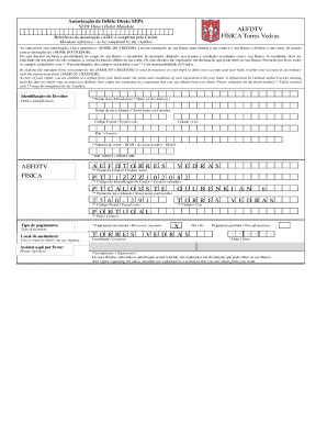 SEPA Direct Debit Mandate