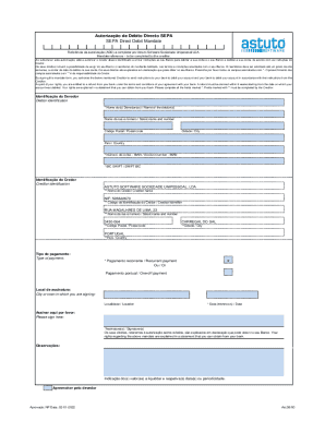 SEPA Direct Debit Mandate