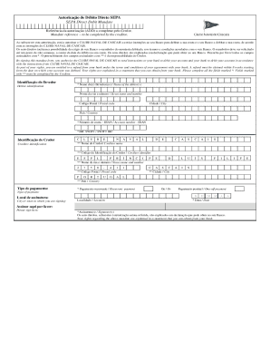 SEPA Direct Debit Mandate