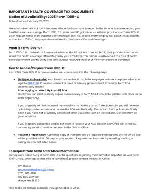 2025 Form 1095-C Notice