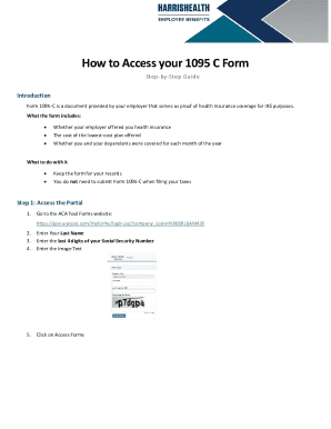 1095-C Form Access Guide