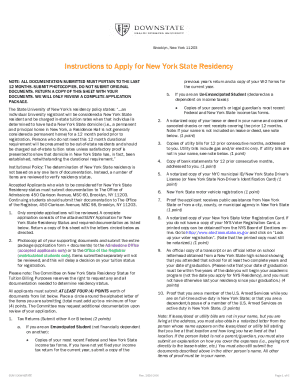 ESTABLISHING RESIDENCY FOR IN-STATE TUITION