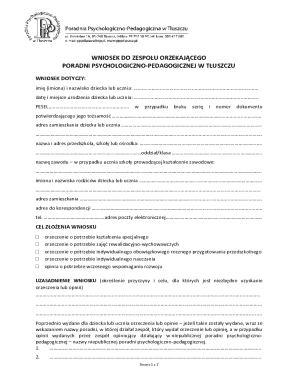 Application for Psychological-Pedagogical Counseling Team Assessment