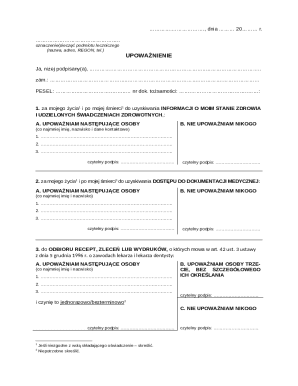 Medical Authorization Form