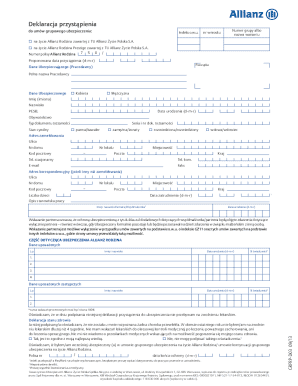 Allianz Life Insurance Enrollment Form