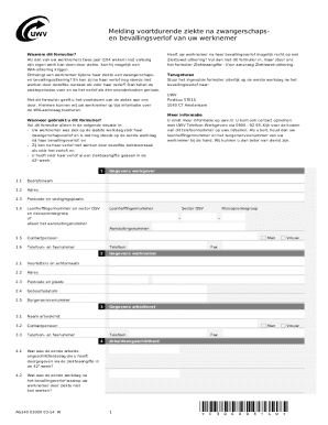 Dutch Employee Sickness Continuation Form