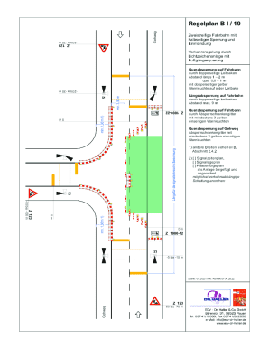 Traffic Regulation Plan B I / 19