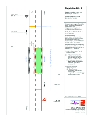 Regelplan B I / 5 Traffic Regulation