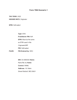 Form 7004 Application for Automatic Extension of Time