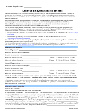 Mortgage Assistance Request Form 710