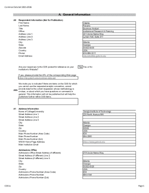 Common Data Set 2025-2026