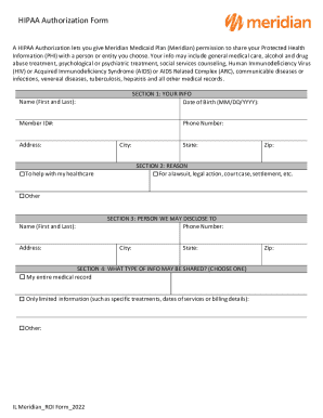 HIPAA Authorization Form