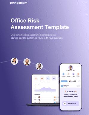 Office Risk Assessment Template