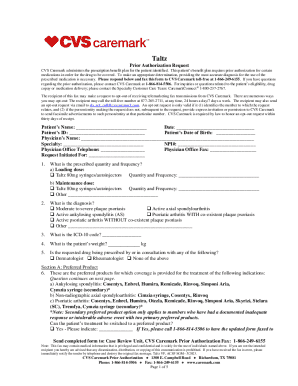 Taltz Prior Authorization Request Form