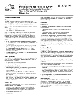 New York IT-370-PF Form