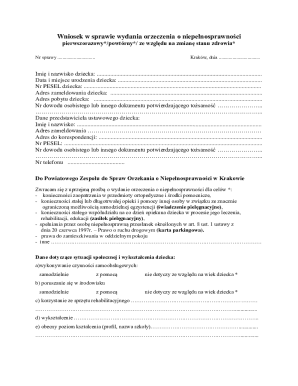 Disability Assessment Application