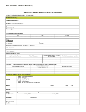 Business Loan Application Form