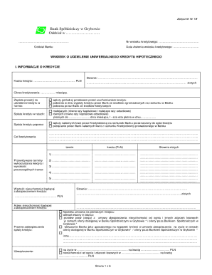 Universal Mortgage Loan Application