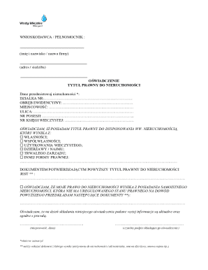Property Ownership Affidavit