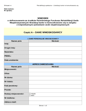 Rehabilitacja Społeczna - Likwidacja Barier w Komunikowaniu Się