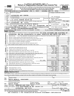 IRS Form 990 2023
