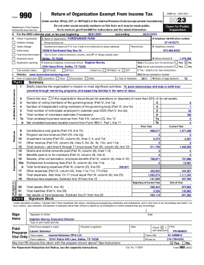 IRS Form 990 2023