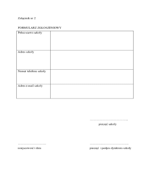 School Registration Form